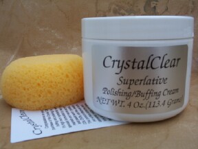 Crystalclear polishing compound. Gives a beautiful high polish while removing fine scratches.