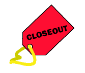 Click to See Current  Tool Closeouts